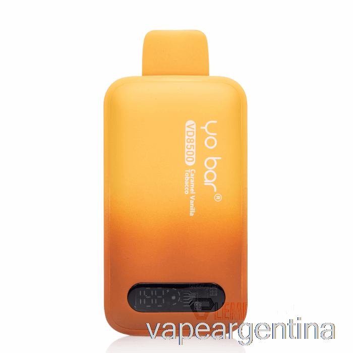 Yo Bar Vd8500 Vape Desechable Caramelo Vainilla Tabaco Argentina
